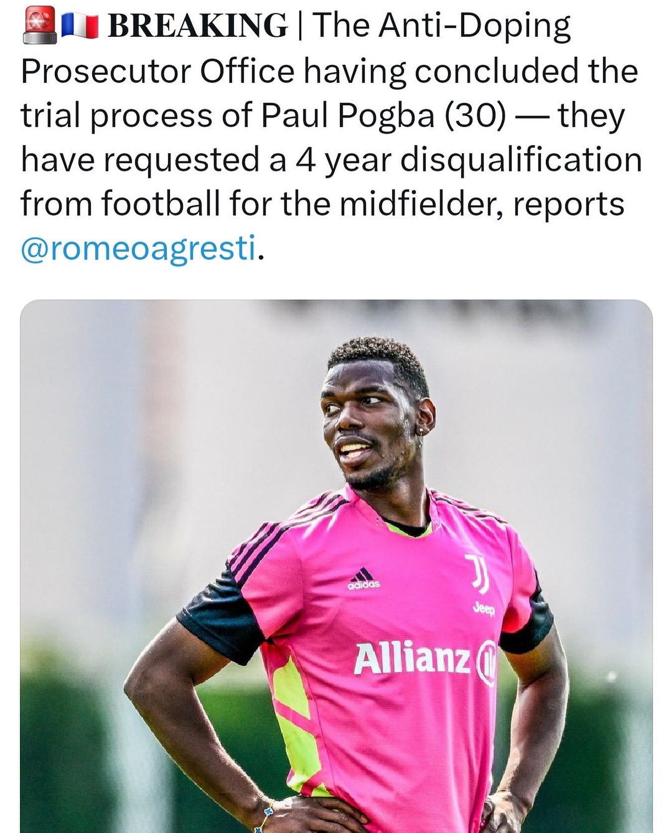 Breaking News. Why Pog Why?#pogba #paulpogba #pogbadoping