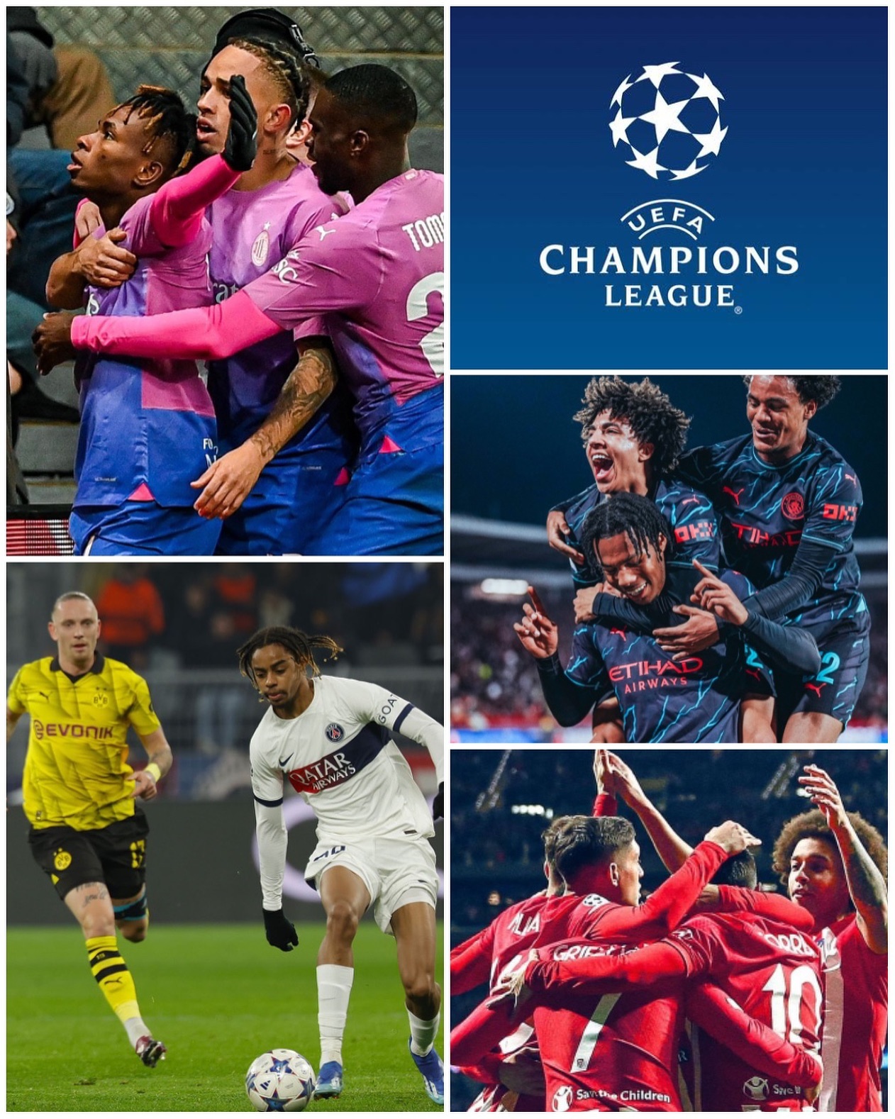 UEFA Champions League Round Up. Newcastle are out of Europe. PSG & Dortmund advance. Citeh, Atletico Madrid, Lazio and Barcelona also all advance