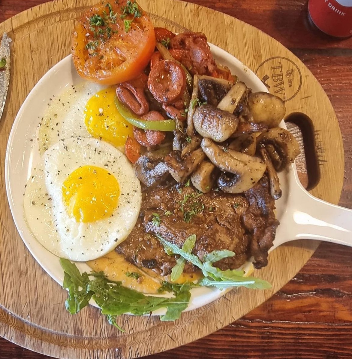 Breakfast at The Buthers Wife in Cape Town #halaal @thebutcherswifesa #capetown #butcherswife