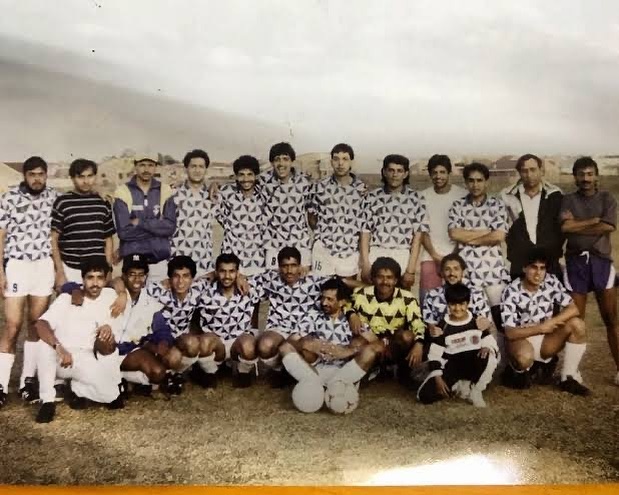 Lesco Utd in the Past. NIGEL Tourney. Recognise Anybody? Let me try. (Standing Left to Right. Imtiaz Kola, Ahmed Baba,Saloojee, MF Jassat,M Zaid (Soppie), Tall Freddy, Nani’s,Naseem Seedat, Zahier Mayet, Suli Saloojee, Uncle Ismail Kola, MH Mayet. Sitting: Ally Amanjee, Harry, Shiraz Kola(Chilli), Zaheer Baba,Dindar, Shah Manjoo,Malcolm Padayachee,Ashie Seedat & Yunus seedatHaroon Kola #0018LegendsProject #lescoutd