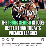 Thursday Talking Point. Do you Agree with Paul Ince that the 90s Serie A was better than todays Premier League?