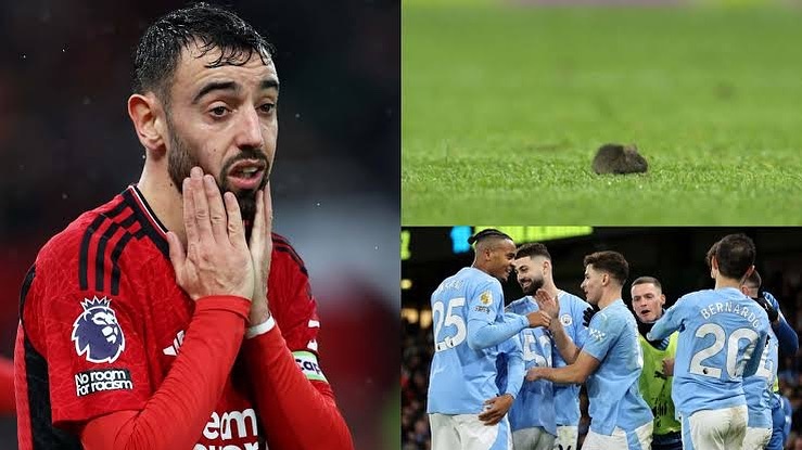 Quote of the Week. “There’s a Rat on the pitch and it ain’t Bruno Fernandez. This in light of a rat on the pitch at the Etihad Stadium as City played Sheffield United. In Brisbane Dominique Thiem match was interrupted by a deadly Eastern brown snake. But the Bruno quote is our Quote of the Week#quoteoftheweek #manutd #mancity #etihadstadium #rat #brunofernandez