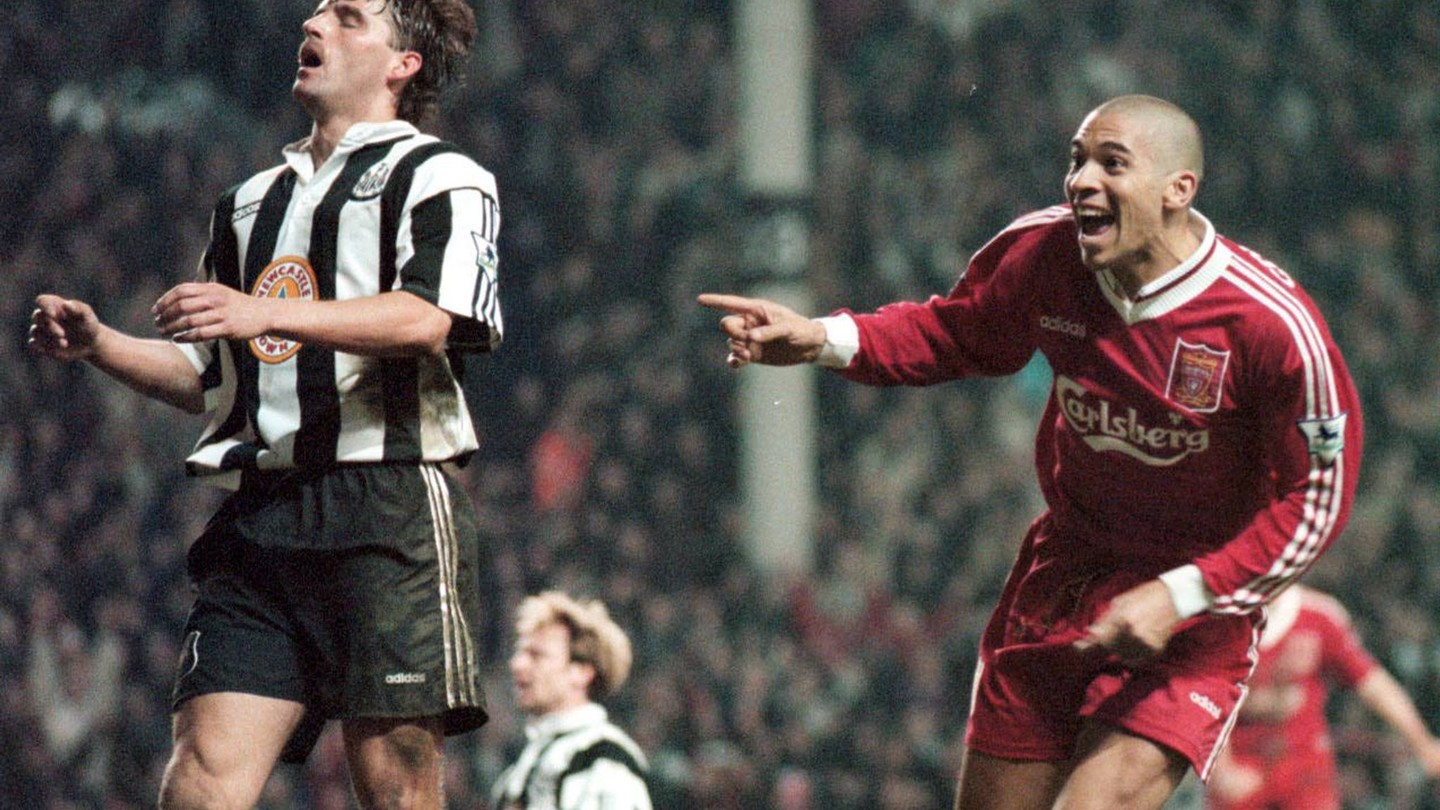 Liverpool vs Newcastle tonight at Anfield. Always crackers. Whats the Kop lads Predo.? How can we forget this iconic pic and the hattrick in that game by Collymore. What a game. 4-3 to Liverpool#liverpoolvsnewcastle #collymore #anfield #ynwa #liverpoolfans #lfcfans