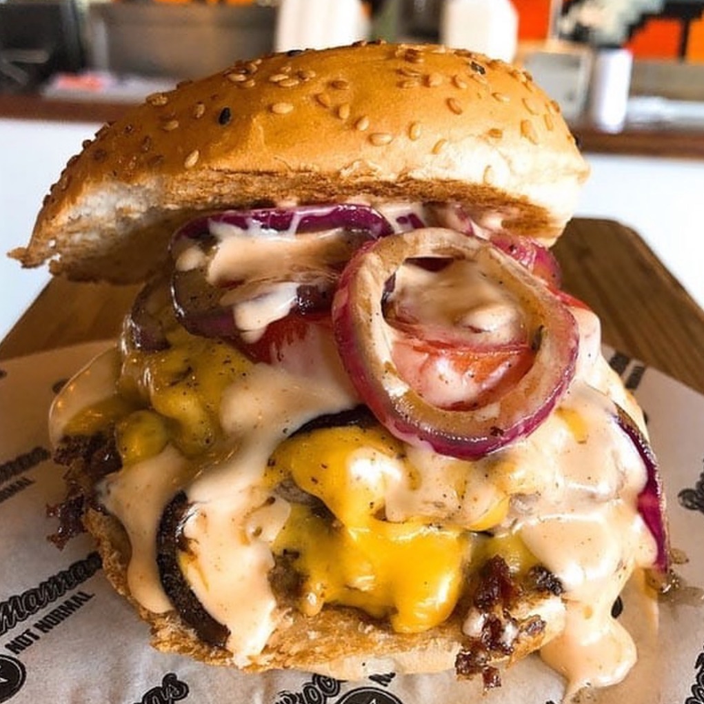 Rocomamas Melrose Arch for Sublime Friday Lunch @rnbfamilyfoods #halaal#burgers