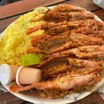 Peri Peri Prawns at @thisiseat_pe . Simply Sublime and so is the decor and vibe. Must stop when you in PE ️#prawns #periperi #seafood #pe #halaalpe #pefood