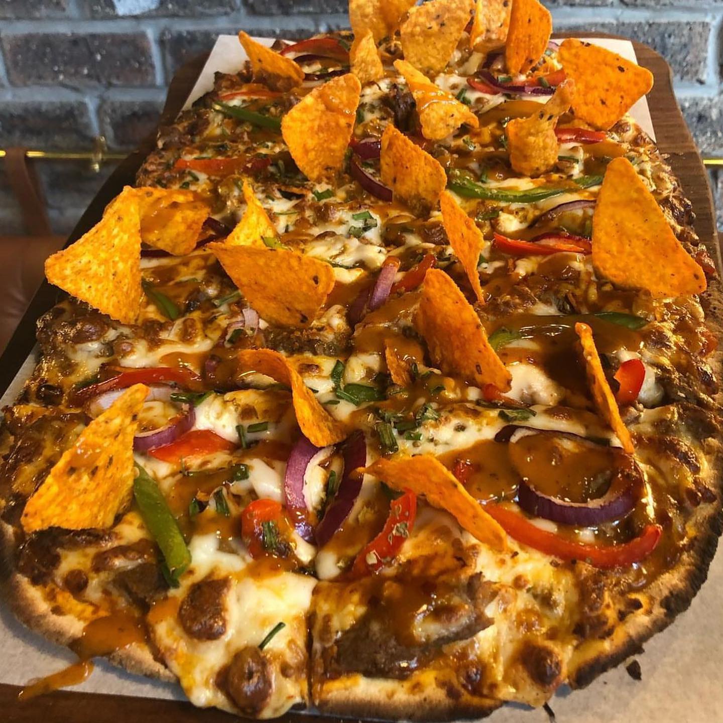 Nacho Pizza at @kraftedkrust_za in Lenasia, JHB #halaal