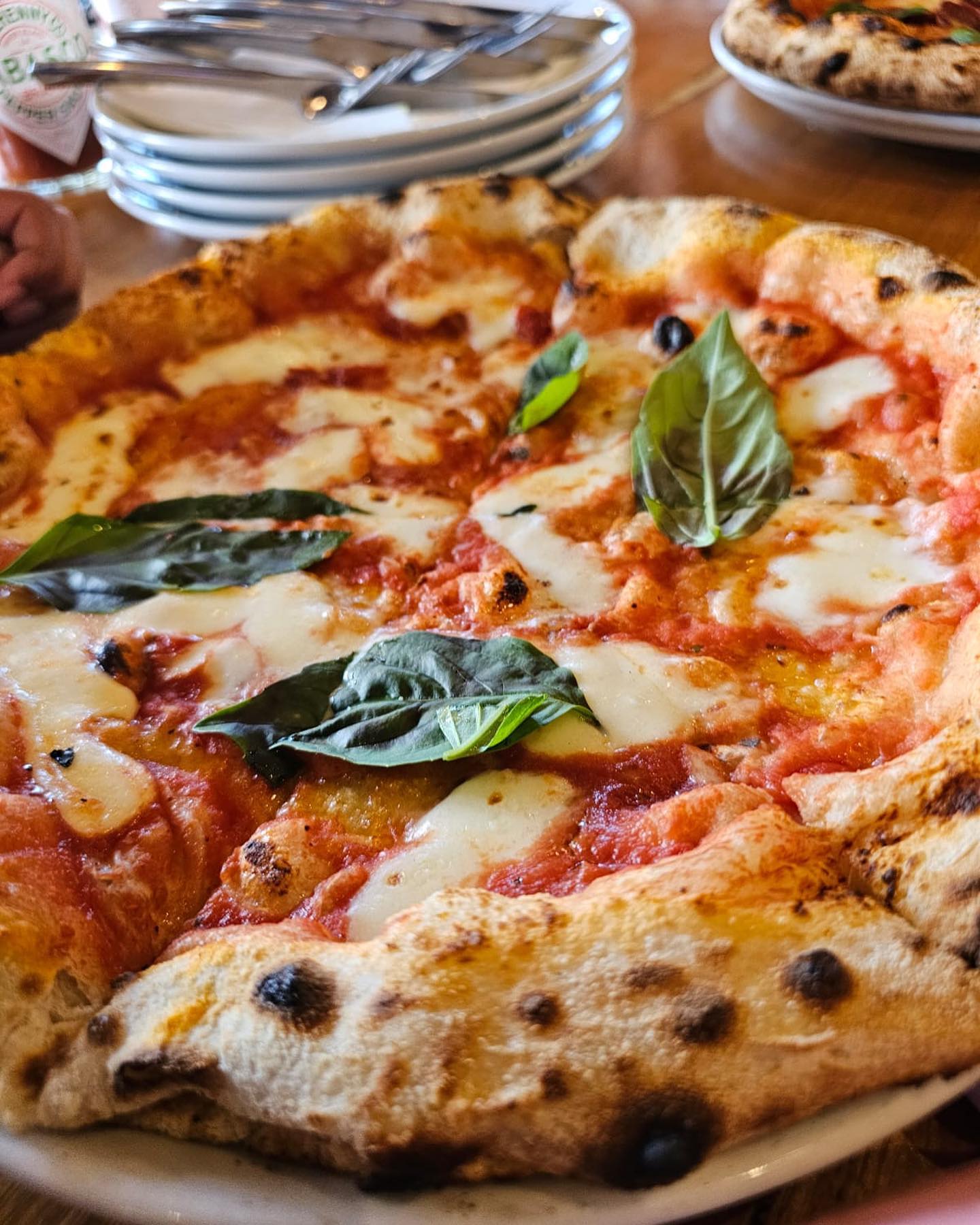 Lunch at @ciaopizzacpt Bloubergstrand, Cape Town #Halaal. ️