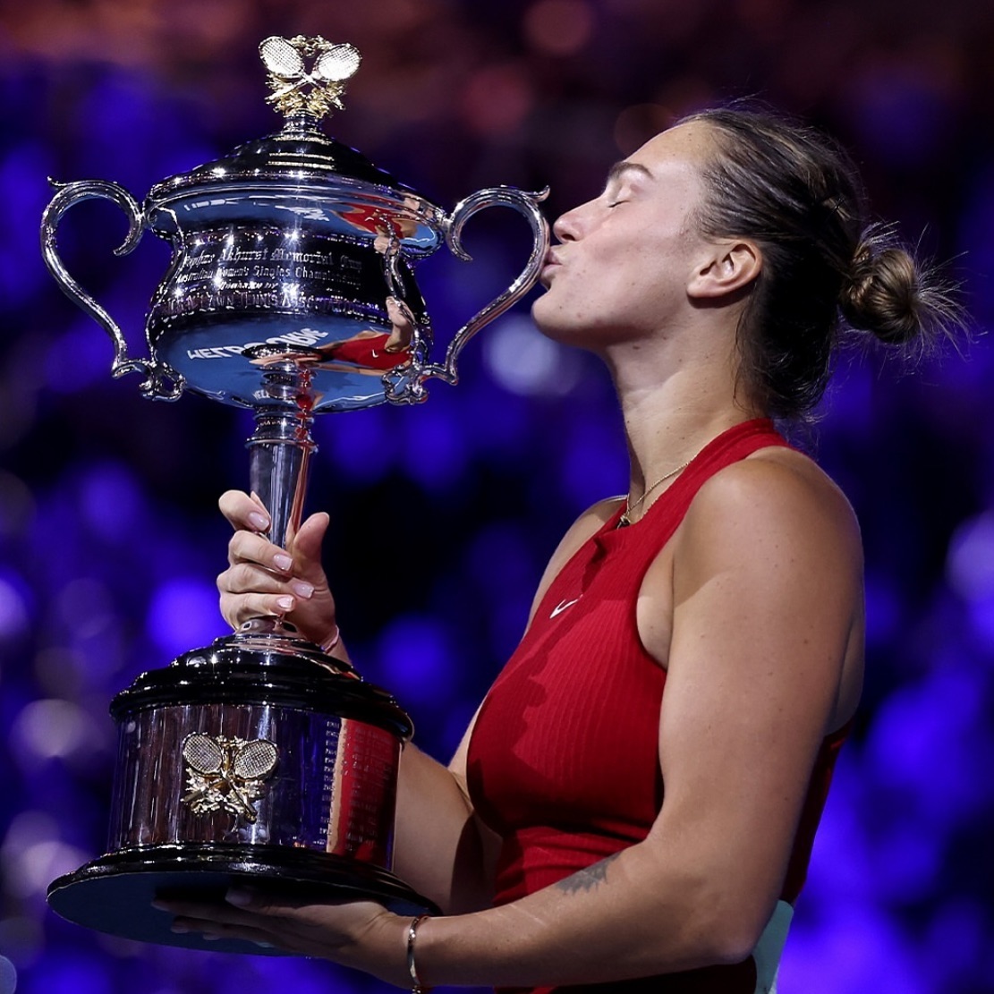 Aryna Sabalenka is the Austrailian Open Champion. She beat Qinwen Zheng  6-3, 6-2 to win back to back Austrailian Open titles.