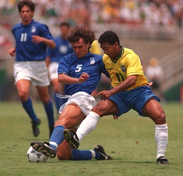 Defence vs Attack. Maldini and Romario. Who would win the dual