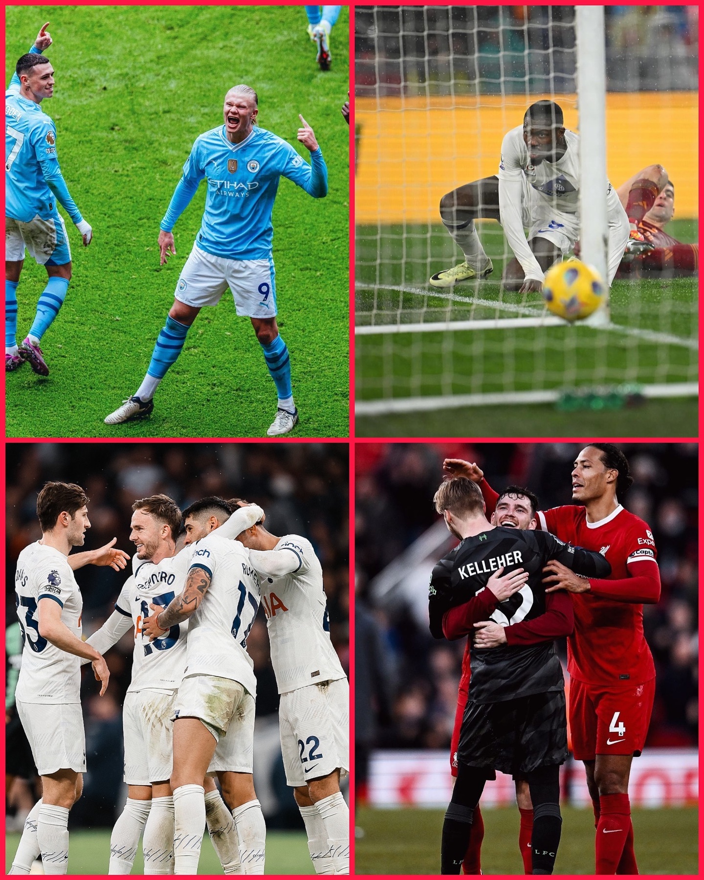 Great win for Liverpool as they Beat Burnley 3-1. Bouncing back from last week. Jotta, Diaz and Nunez. Citeh beat Beat Everton 2-0. Haaland back amongst the scorers. Spurs beat Brighton 2-1. Newcastle engage in another classic up 3-2 against Forest. In Serie  A Inter emphasising they Scudetto favourites beating Roma 4-2 at the Olympic