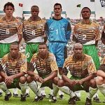 Bafana Bafana 1996 AFCON Champions. How good was this Team?The Best eleven was Arendse,David Nyathi, Sizwe Motaung, Lucas Radebe, Neil Tovey, Mark Fish, Weic Tinkler, Helman Makhalele, Shoes, Dr Khumalo, Helmen Mekhalele, Shaun Bartlett, Mark Williams, Philemon Masinga