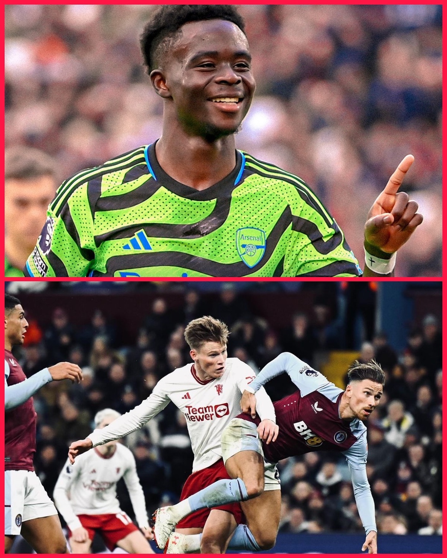 Mctominay gives the MANCS 3 points . Sorry Villa. Arsenal ran riot at West Ham thumping the Hammers 6. Well done to the MANCS and Gunners