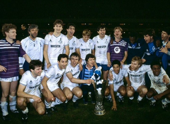 This Wednesday Warrior post is for the COYS. Spurs UEFA Cup Winners 1984.They beat Anderlecht in the finalStarting XI: Parks; Thomas, Roberts (c), Miller, Hughton; Stevens, Mabbutt, Hazard, Galvin; Falco, ArchibaldSubstitutes: Ardiles, Crooks, Bowen, Dick, ClemenceManager: Keith Burkinshaw