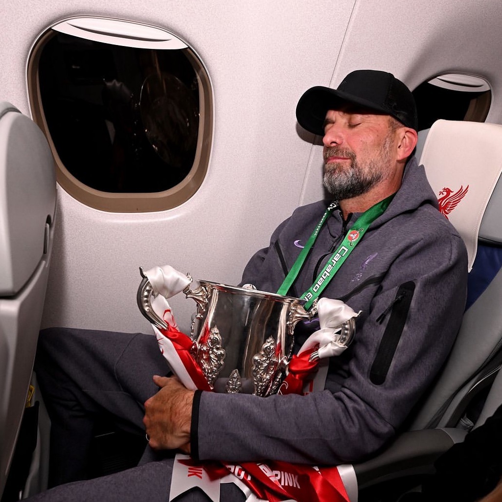 Happy Monday Everybody. Carabao Cup Champions Liverpool. Watta Thing#carabaocup #liverpool #liverpoolvschelsea #lfc #liverpoolfans #ynwa #reds #champions