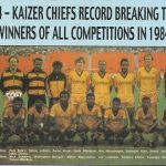 Kaiser Chiefs in the 80s. I met a few Chiefs fans in tears on Sunday after they were dumped out by Milford FC in the Nedbank Cup. Remember the Chiefs bozzas in the past. Teenage Dladla, Computer, Marks Maponyane, Ace Khuse, Shane McGregor, Fani Madida, Howard Freeze, Gary Bailey, Doctor Khumalo and more #chiefs #kaizerchiefs #sasoccer #iwisa #amakhosi