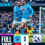 Man City 3 Man Utd 1. Thought the MANCS will do us a favour