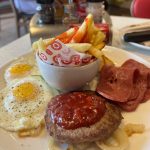 Sunday Feels. Can’t go wrong with a Wimpy Breakfast @wimpyrosebank #halaal