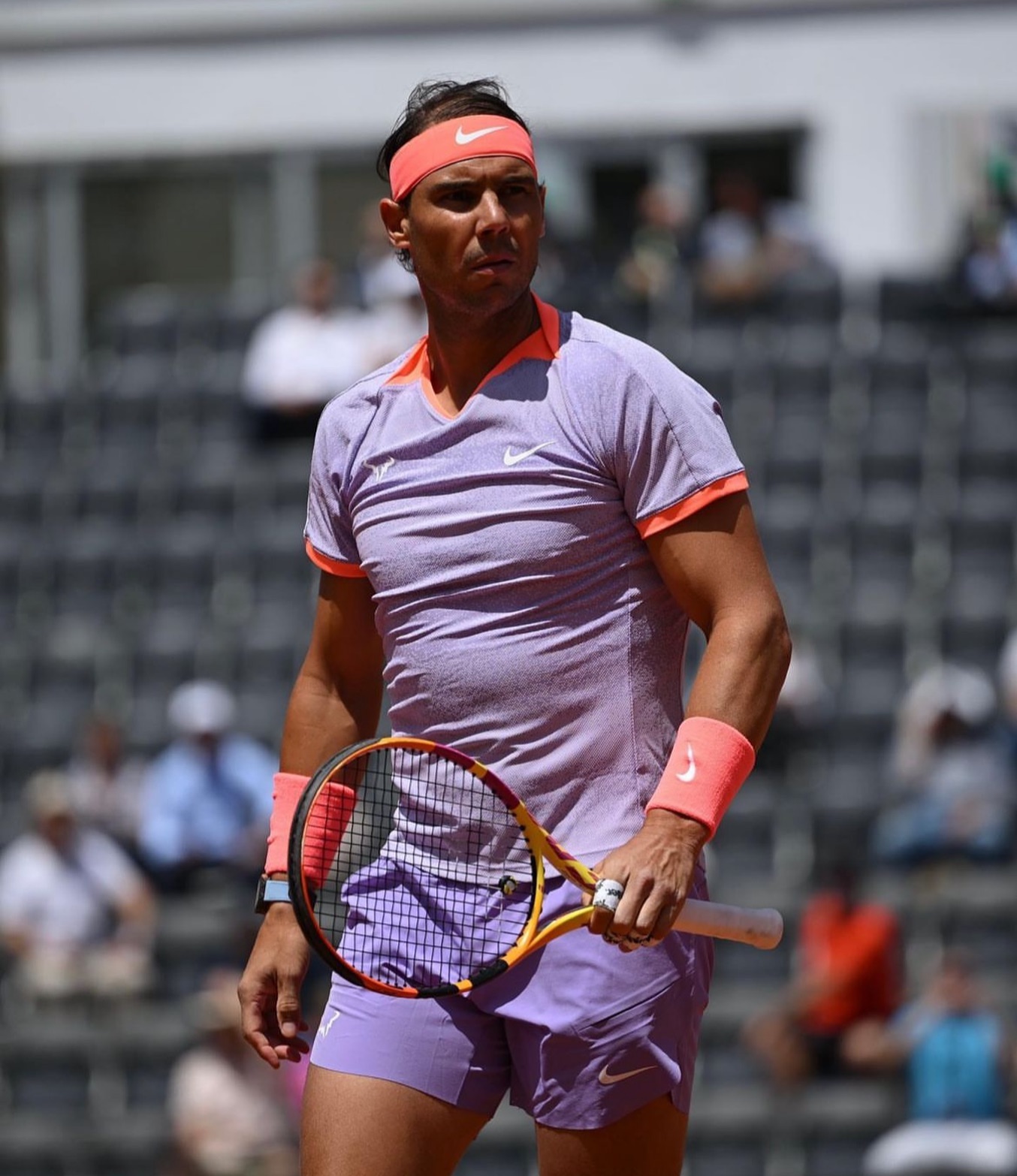 Nadal beat Zizou Bergs in the first round of the Italian Open and faces H Hurkacz tmrw. Let’s see how Rafa fares. Vamos Rafa