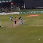 Sitting with @iamabdulmanack and watching @being_imimanack at Supersport Park, Centurion. The lad has been bowling well. Well done Boy as Blikkiea would have said #paarlrocks #sat20 #t20 #cricket #sacricket