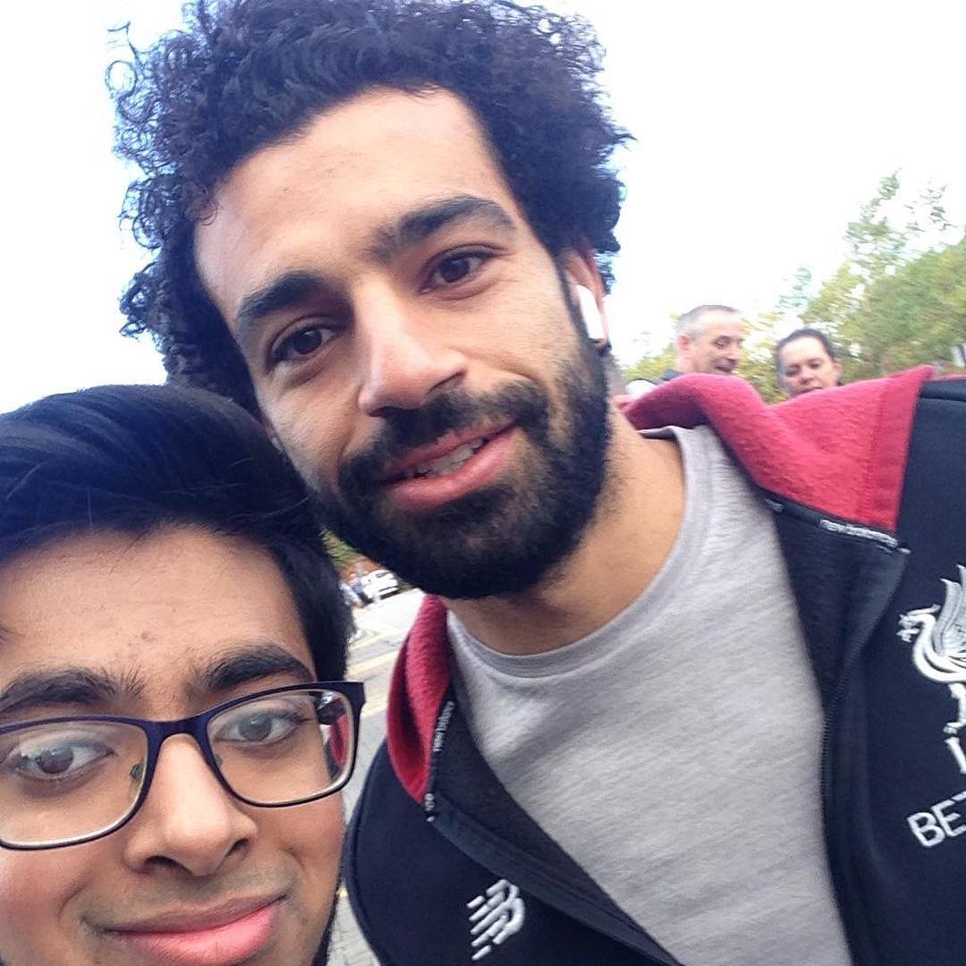Mo Salah met the 0018 UK lads on the weekend. Watta Thing. Klopp met them too ️#Liverpool #lfcfans #klopp #salah #mosalah