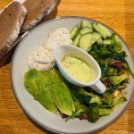 Green breakfast at @thegrindza . Start off the Monday ️#breakfast #healthy #poachedeggs #breakfastideas