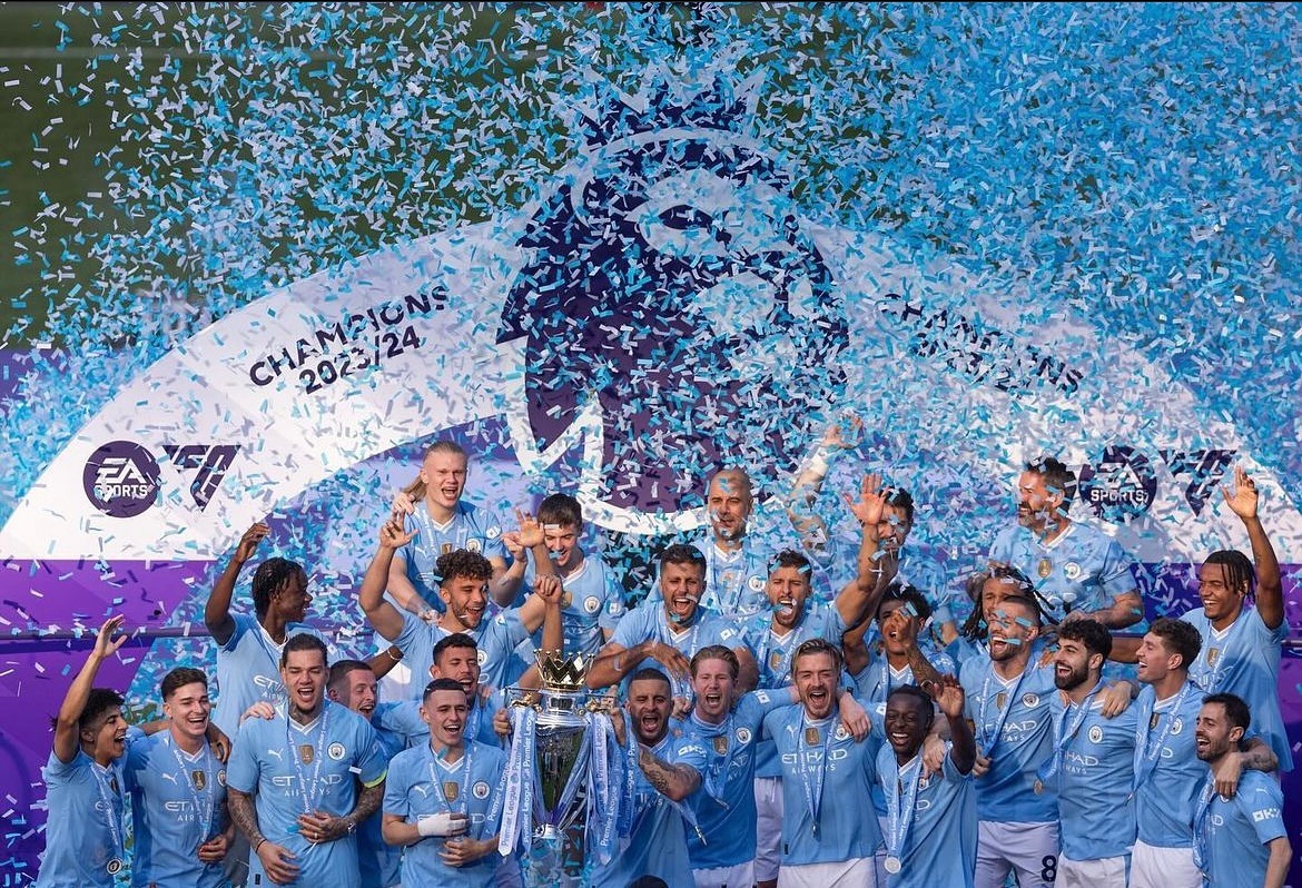 Citeh are Champions. And worthy winners. Sorry Arsenal. Great effort. But this City team is strong