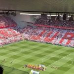YNWA at Anfield as Klopp bids farewell. Goodbye Kaiser. You will be missed#liverpool #lfc #ynwa #kloppfarewell #klopp #jurgenklopp
