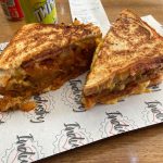 Diemoz special at @industry_bakery . Perfect for a Saturday and the weather. As the search for the best toasted steak sandwich goes on. Have you had it? How was it? #halaal#industrybakery #toastedsteak #toastedsteakspecial #diemozspecial #halaaljhb #jhb #jhbfood #streetfood