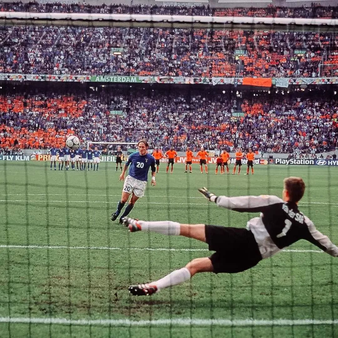 As we head into the International Break, Caption this iconic moment from Euro 2000