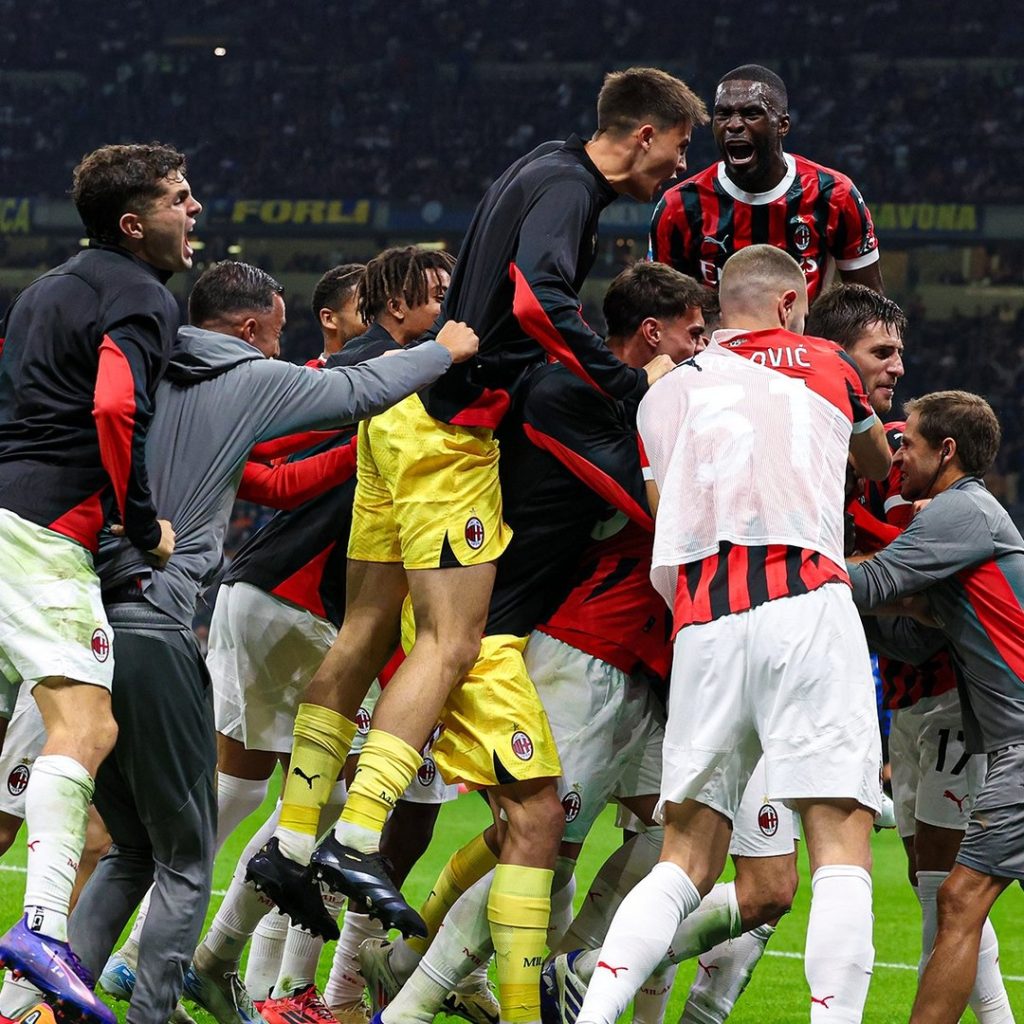 AC Milan Clinch the San Siro Derby in the 89th Minute. Well done Milan