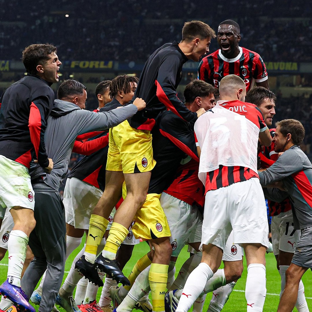 AC Milan Clinch the San Siro Derby in the 89th Minute. Well done Milan