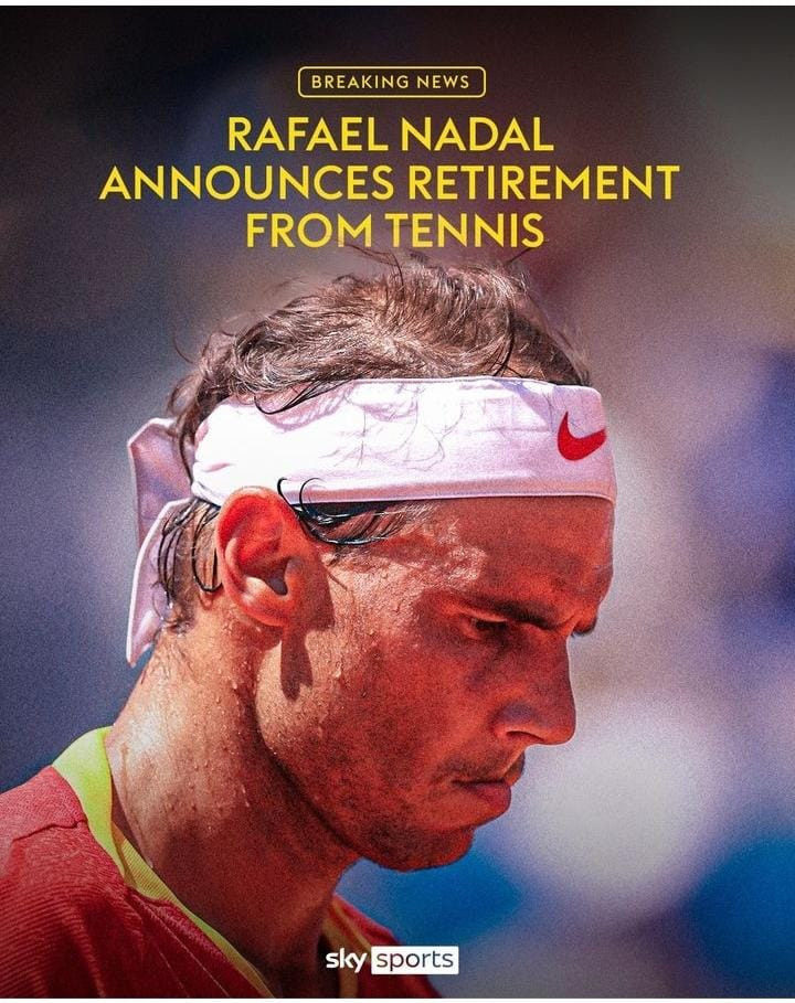The Tennis World will miss Rafa Nadal. Rafa will retire after the Davis Cup. Vamos Rafa#rafanadal #nadalretires