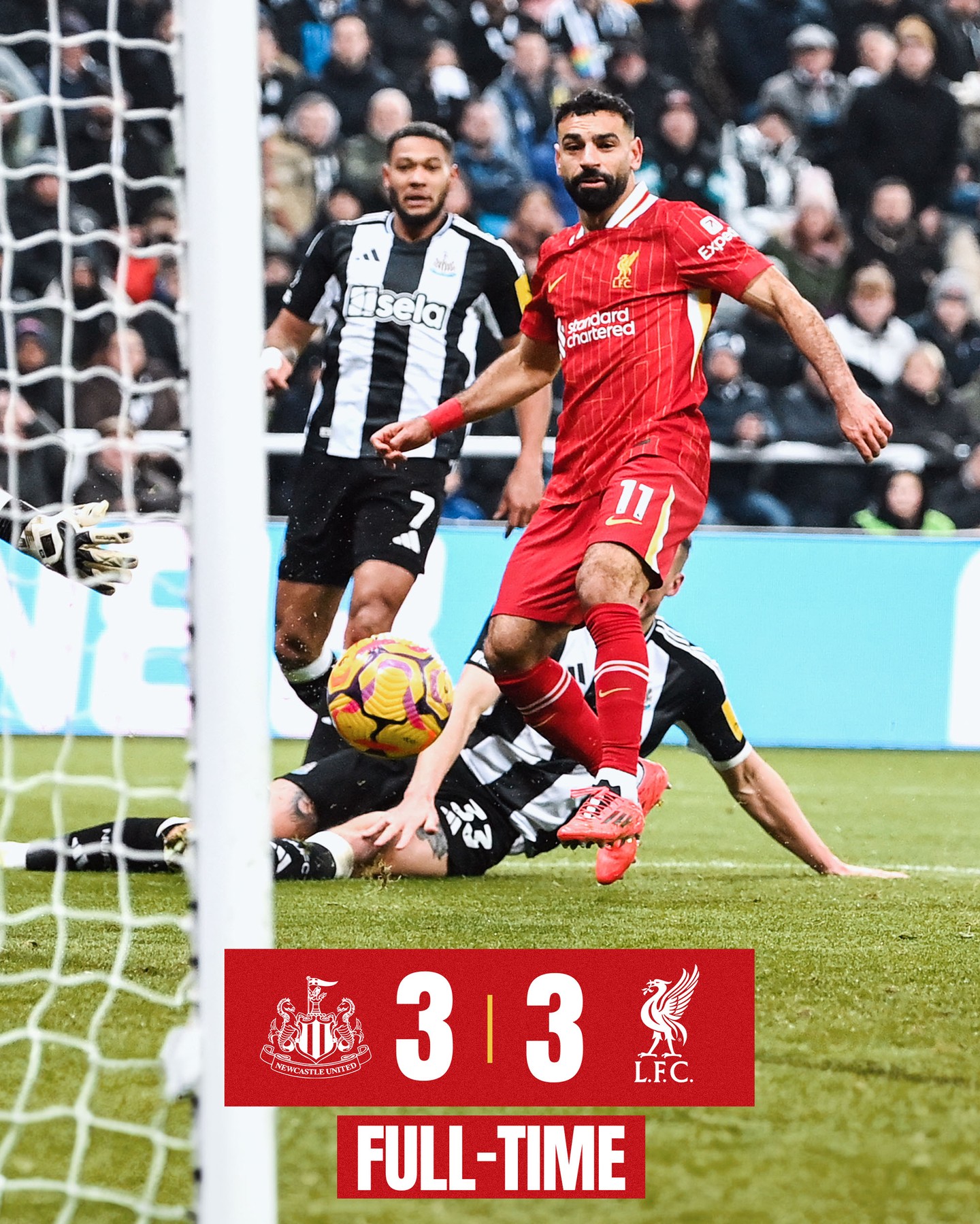 Newcastle 3 Liverpool 3. Give this man Salah what he wants. Liverpool and Newcastle games are always Thrillers. This was no different. But a Tough game away from home we will take. Its down to earth for Ruben as the MANCS lose 2-0 to Arsenal. Well done Gunners. Pep finally wins and Chelsea hit 5. Top night. Real Madrid suffer a shock loss to Athletic club and Empoli beat Fiorentina on penaltys in the Coppa Italia. Top Night of Football