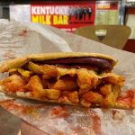 Ending the evening with a Hot Dog Special from the Home of Legends @kentuckymilkbar