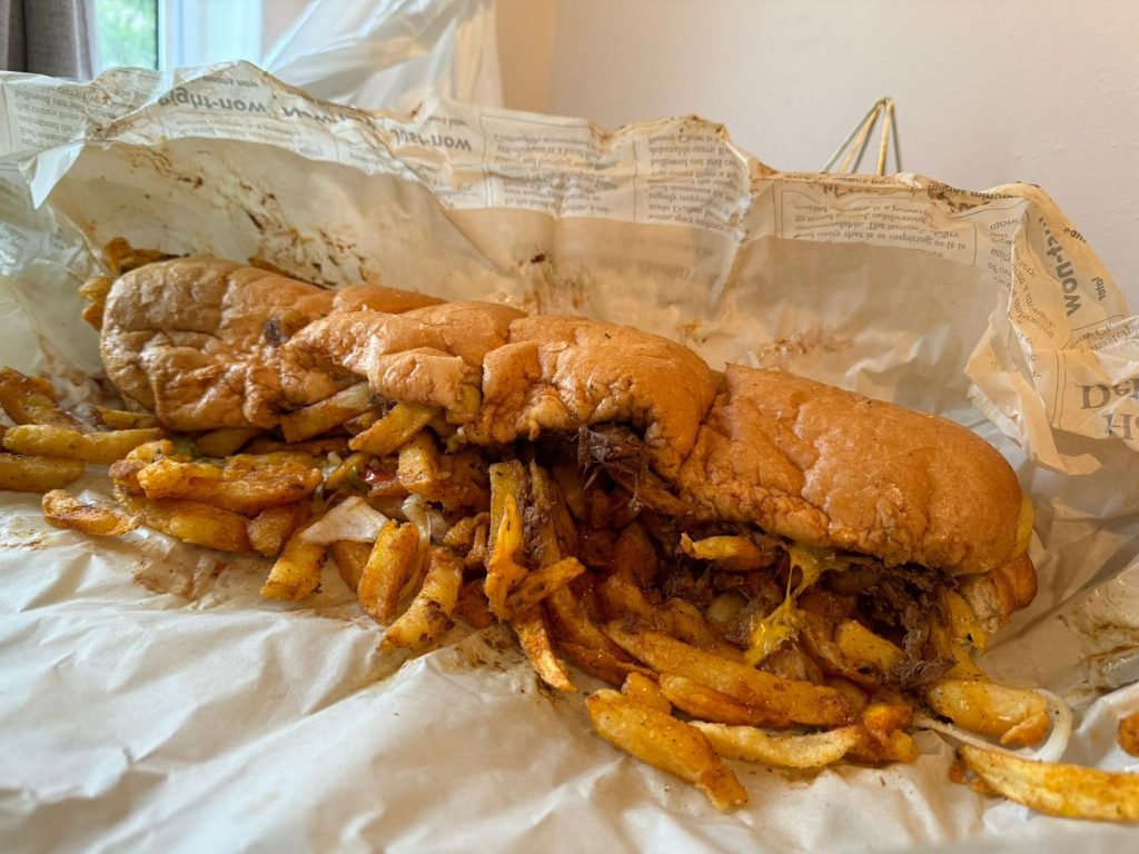 When In Cape Town in weather like this a Steak Gatzby at Karbros Take Away in Observatory is Sublime #halaal