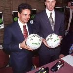 Remember the Diadora Baggio boot. Hows this pic. Two of the most lethal strikers ever. Who would you pick and why?#diadora #vanbasten #baggio