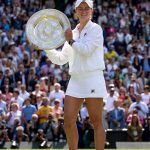 Wimbledon Champion Barbara Krejikova. You feel for Poalini. Losing 6-4 in the third. Tomorrows Men’s final will be Epic