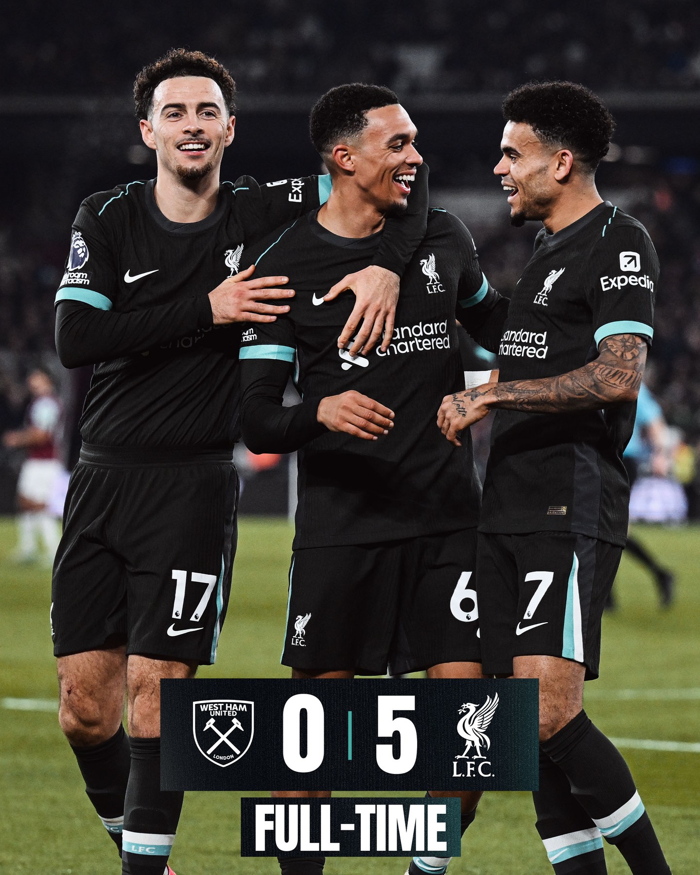 What can we say. A 5-0 thumping of West Ham at the London Stadium. Liverpool on fire and running rampant. And it could have been more. Salah maybe had a taweez under the xmas pyjama. The Slot Meecheene keeps paying. Elsewhere in the premiership Citeh finally win, Forest keep winning. Never seen any Spurs guys for a while now.Lets see what unfolds tonight#epl #englishpremierleague #liverpoolvswestham #salah #ynwa #lfc