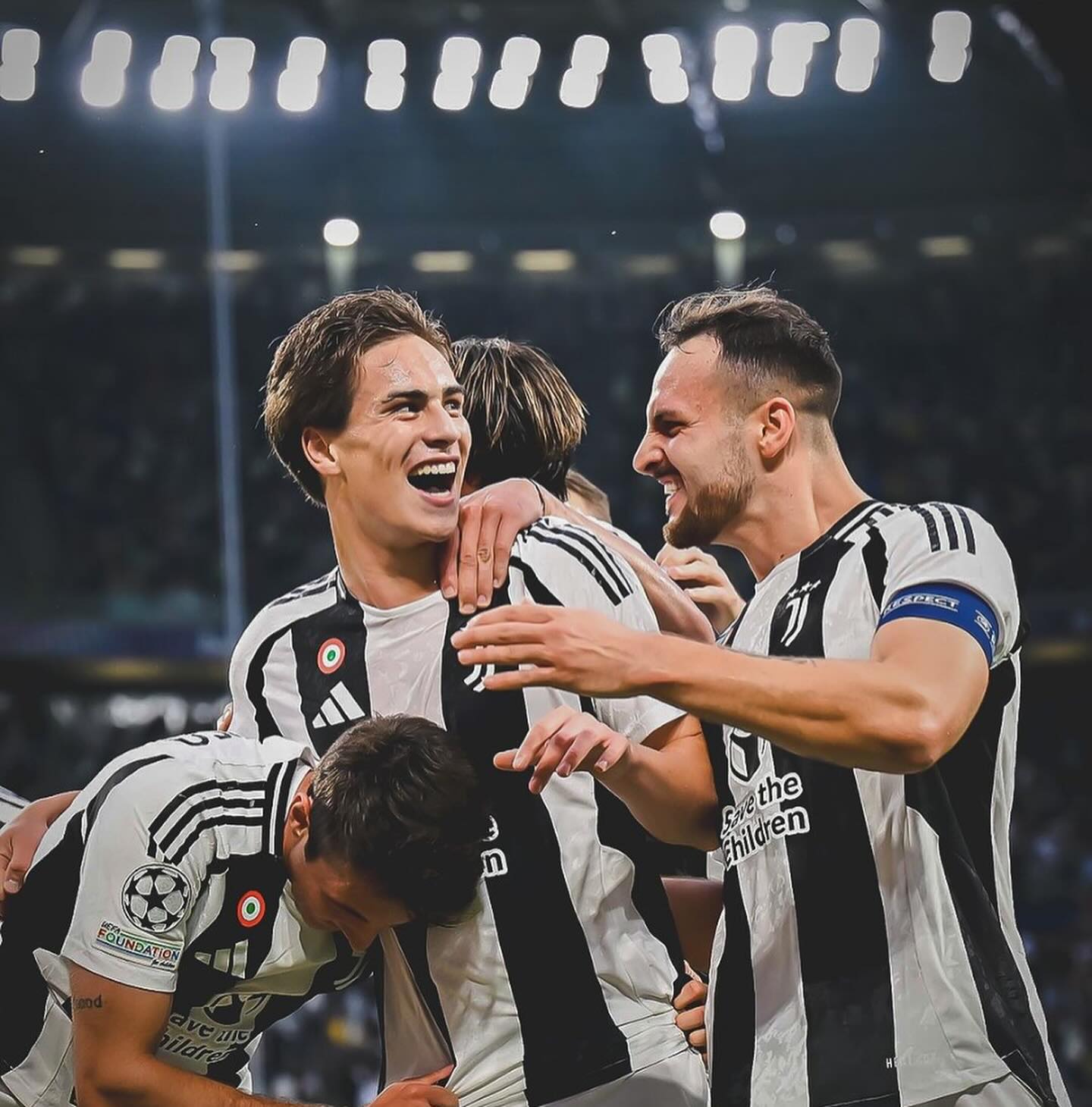 Juventus beat PSV 3-1 and opened their Champions League Account. Yildiz with a beauty. Liverpool beat Milan 3-1. Good wins for Villa and Real Madrid. Bayern smash 9 past Zagreb in a goalfest. Tonight’s a big one as Citeh host Inter.#uefachampionsleague #championsleague