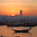 🇶🇦 Sunset at Doha Corniche ️#travel #qatar #sublimetravel #sunsets #qatarsunset #dohasunset #travelpics #sunsetlovers #dohalife #instatravel