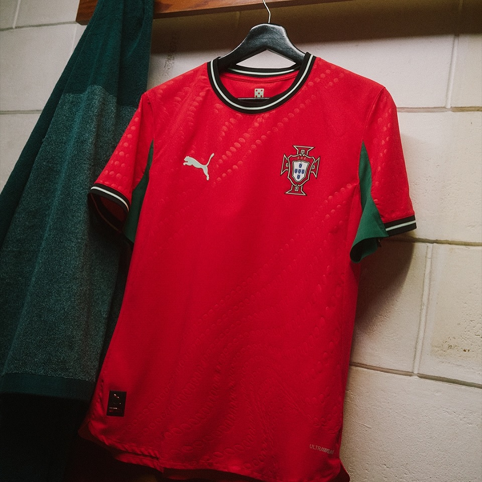 Puma drops their Portugal Home and Away Jerseys. No longer Nike for the Portuguese