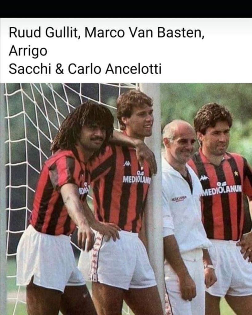 Once upon a time in Milan. Gullit, Van Basten, Sacchi and Ancelotti
