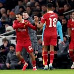 Spurs 1 Liverpool 0. Calm Down ALIS CALM Down. Its only the first Leg. Well done COYS on the slender lead. Wel see you chaps at Anfield.Worrying thing was Rodrigo Bentancur colapsing. Rodrigo Bentancur was stretchered off after a lengthy delay in the first half. The Uruguayan landed awkwardly while attempting to head the ball from a corner, with Spurs confirming during the game that he is conscious and receiving medical attention, with everyone's fingers crossed for a speedy recovery.(liverpool.com)Wel wait for Patson and them in the second Leg. But Calm Down. Calm down#liverpool #lfc #spurs #coys #carabaocup #spursvsliverpool