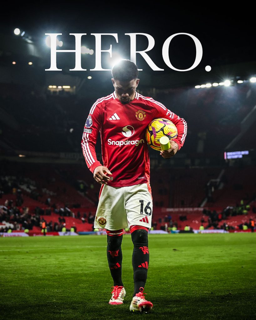 Man Utd 3 Southampton 1. To be honest the MANCS were shite till 80 mins. But like I always say. Winning Ugly is no crime. Step UP Amadoo and lity bags a Hatrick. Well done MANCS. Was a Musseeeve Victory#manutd #southampton #oldtrafford #manutdvssouthampton #epl #englishpremierleague