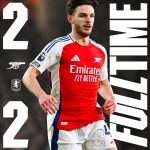 Arsenal 2 Aston Villa 1. Madressah only comes out at 5. Watched the game with a few Arsenal Chaps actually and they were livid. What says the Arsenal guys. Any Garner (Durban lingo for a Lity) wants to comment?#arsenal #astonvilla #arsenalvsastonvilla #gunners #epl