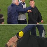 There’s only one Jose. He attacked the Galatasary coach Okan Buruk after losing to them in Turkish Cup quarter final. Never a dull moment with Jose.