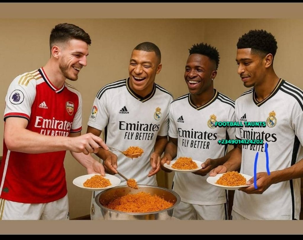 There’s nothing like Chaaawel and Biryani after a Champions League. Biryani for all the Gunners supporters today ️