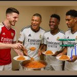 There’s nothing like Chaaawel and Biryani after a Champions League. Biryani for all the Gunners supporters today ️