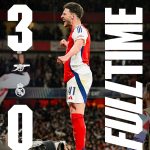 Arsenal 3 Real Madrid 0. What a result. Is this tie Over?