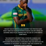 KG Rabada. Eish Man. What’s your thoughts?